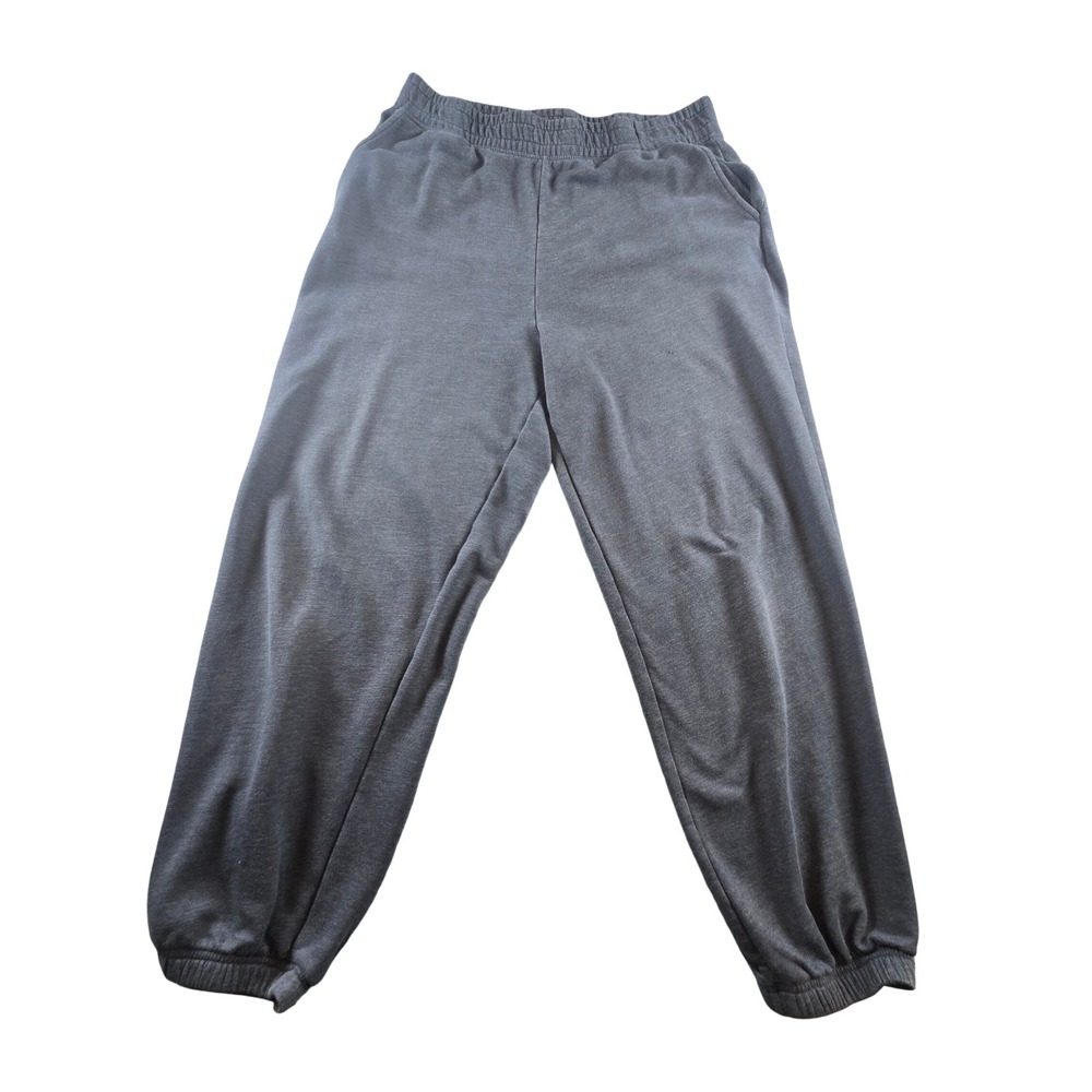 American Eagle Gray Joggers Sweatpants Mens Large Charcoal Elastic Waist Pockets